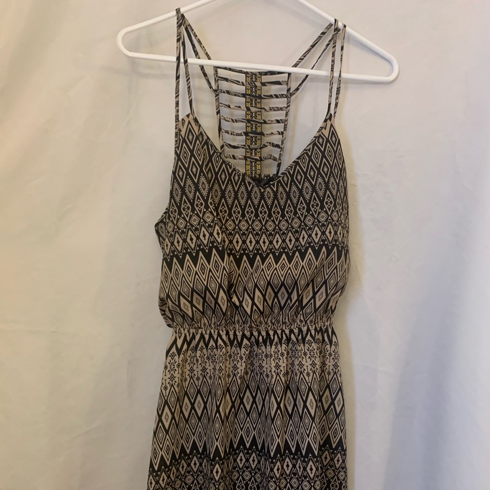 Tribal Print Skater Dress